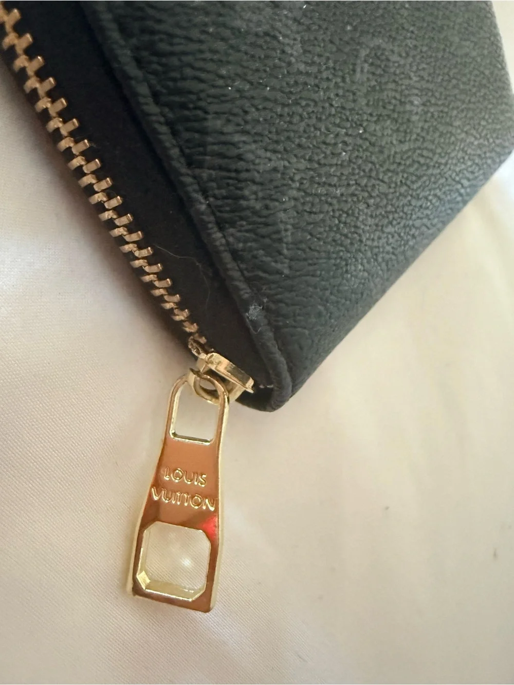 Zip Card Case Wallet - Black